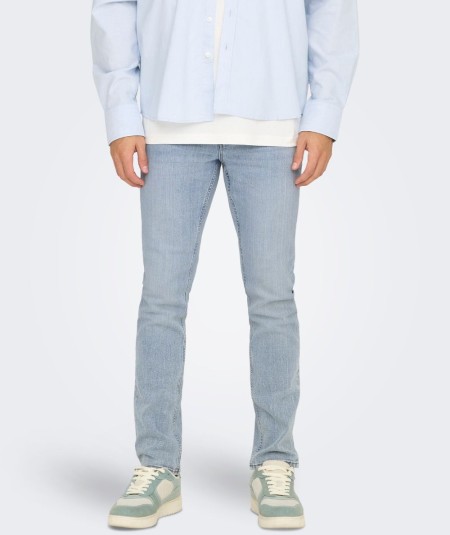 Jeans azul claro hombre Only & Sons corte slim
