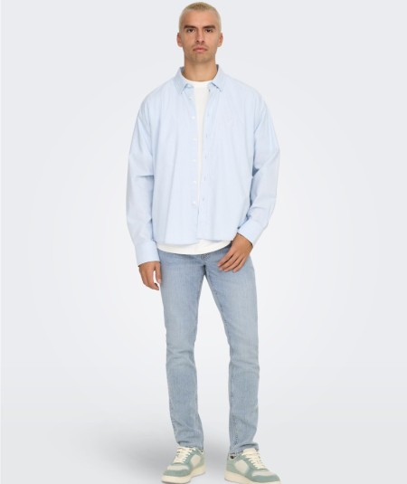 Jeans azul claro hombre Only & Sons corte slim