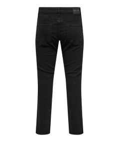 Vaqueros negros slim fit cómodos