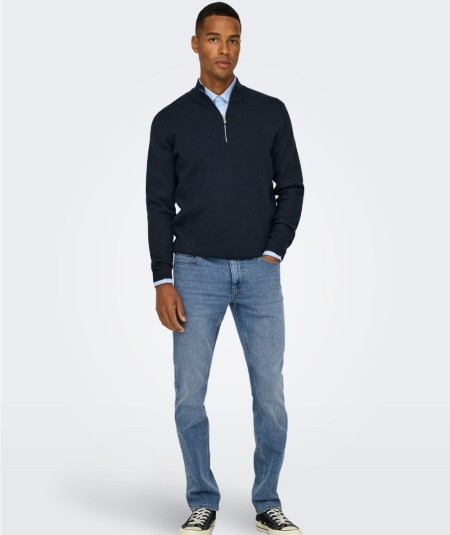 Jeans desgastados hombre Only & Sons corte slim