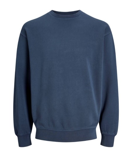 Sudadera indigo hombre Jack & Jones cuello redondo