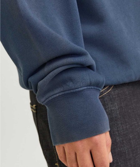 Sudadera indigo hombre Jack & Jones cuello redondo