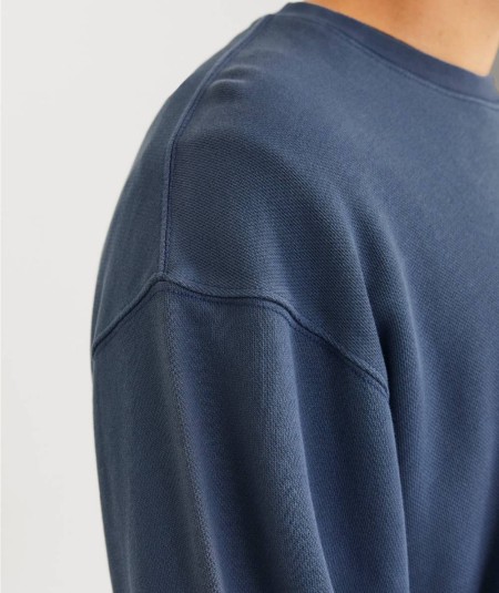 Sudadera indigo hombre Jack & Jones cuello redondo