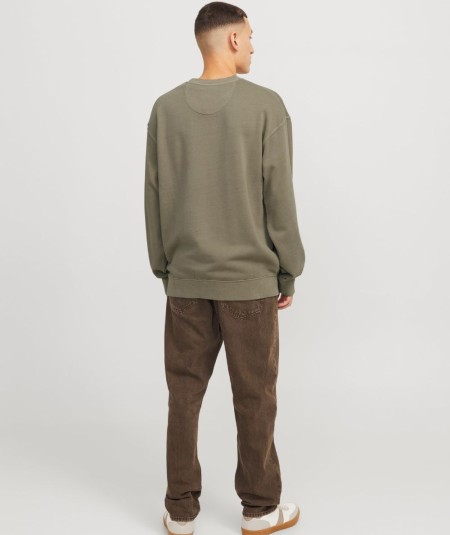 Sudadera indigo hombre Jack & Jones cuello redondo