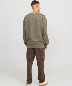 Sudadera silver corte loose estilo casual