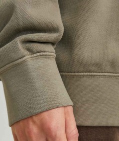 Sudadera silver estilo urbano masculino