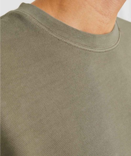 Sudadera indigo hombre Jack & Jones cuello redondo