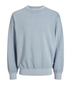 Sudadera azul estilo urbano masculino