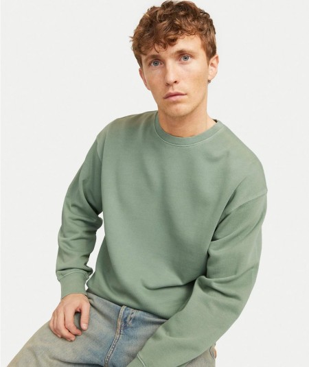 Sudadera indigo hombre Jack & Jones cuello redondo