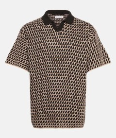 Polo color string hombre Jack & Jones de punto manga corta