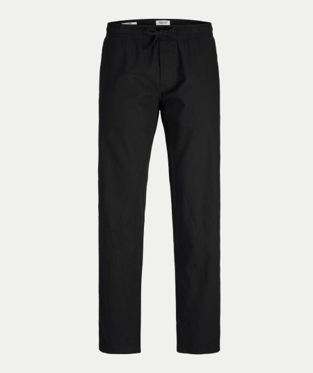 Pantalón negro hombre Jack & Jones corte relaxed