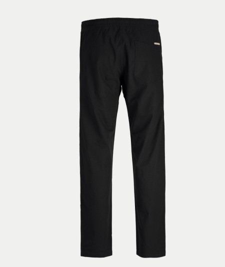 Pantalón negro hombre Jack & Jones corte relaxed