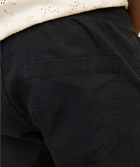 Pantalón negro hombre Jack & Jones corte relaxed