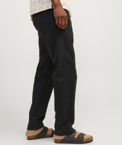 Pantalón negro cómodo con bolsillos