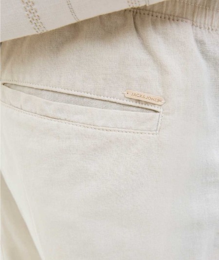 Pantalón negro hombre Jack & Jones corte relaxed