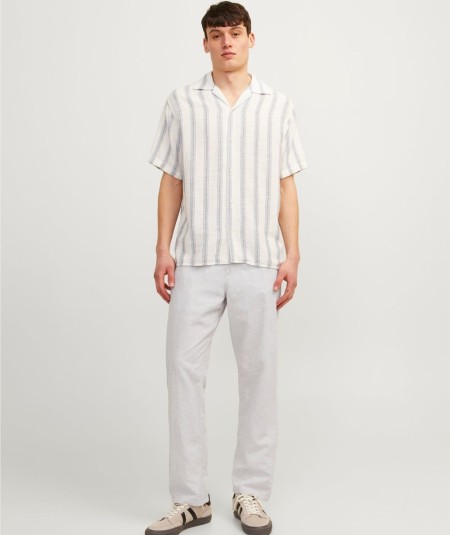 Pantalón negro hombre Jack & Jones corte relaxed