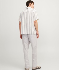 Pantalón crockery casual con cintura elástica