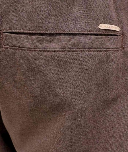Pantalón negro hombre Jack & Jones corte relaxed