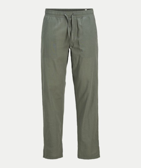 Pantalón negro hombre Jack & Jones corte relaxed