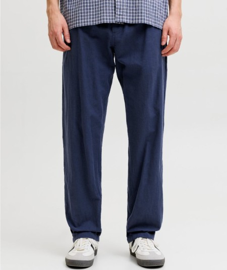 Pantalón navy hombre Jack & Jones corte relaxed