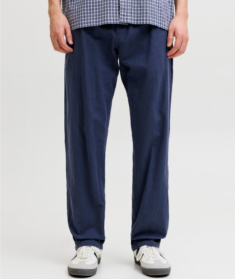 Pantalón navy hombre Jack & Jones corte relaxed