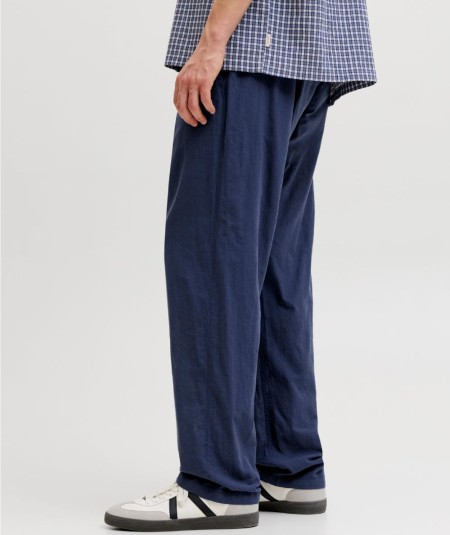 Pantalón navy hombre Jack & Jones corte relaxed