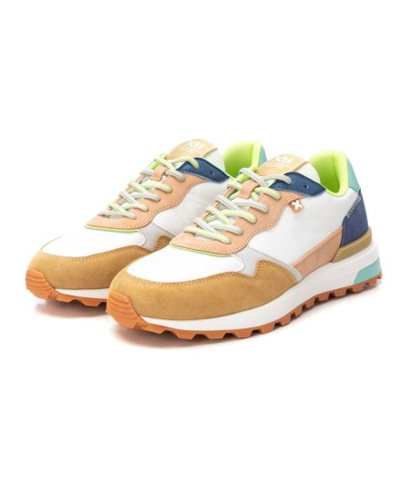 Zapatilla amarilla hombre XTI de material textil