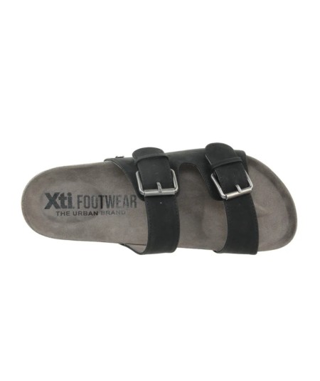 Sandalias negras hombre XTI estilo outdoor en España