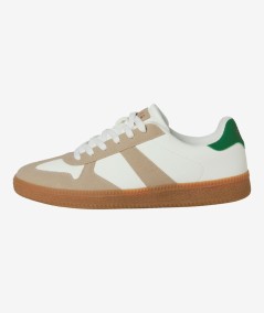 Zapatillas crudo hombre Jack & Jones cordones cómodas y flexibles