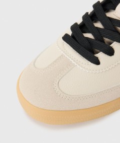 Zapatillas beige hombre cuero sintético moderno España