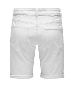 Shorts blancos hombre corte regular cómodos España