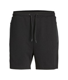 Shorts negros hombre algodón y poliéster transpirables España