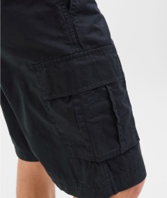 Shorts negros hombre con bolsillos tipo cargo España