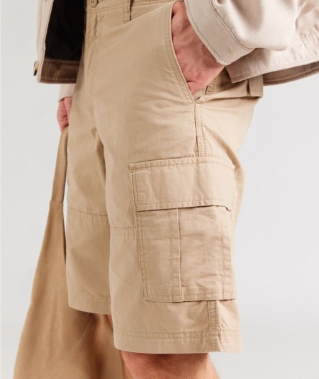 Shorts cargo color tosta hombre Jack & Jones con bolsillos España