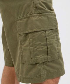 Shorts kaki hombre con bolsillos tipo cargo España