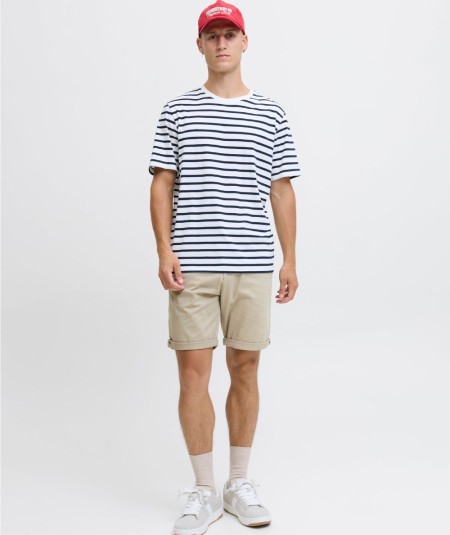Shorts chinos tosta hombre Jack & Jones elegantes en España
