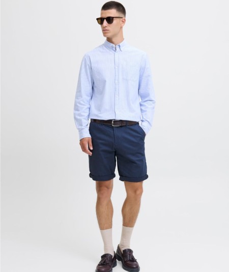 Shorts tosta hombre con dobladillo moderno España