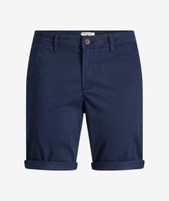 Shorts navy hombre con bolsillos y cremallera España
