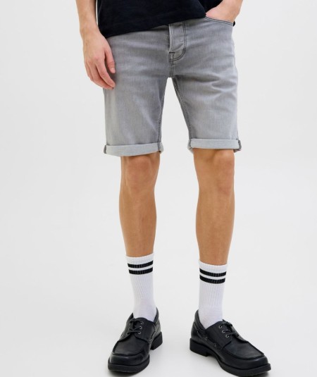Shorts vaqueros gris hombre Jack & Jones estilo casual en España