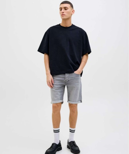 Shorts vaqueros gris hombre Jack & Jones estilo casual en España