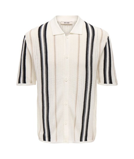 Jersey polo crudo hombre Only & Sons manga corta España