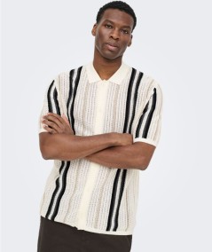 Polo crudo hombre ideal para primavera verano España