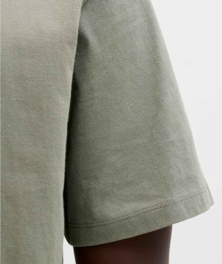 Camiseta kaki hombre Jack & Jones algodón orgánico España