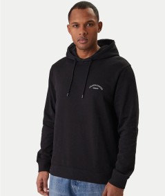 Sudadera con capucha negra hombre Jack & Jones cómoda España