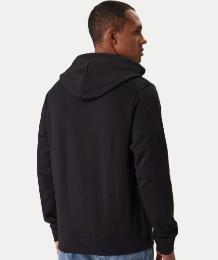 Sudadera con capucha negra hombre Jack & Jones cómoda España