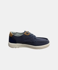 Zapatos casuales navy XTI modelo 145764 para ropa básica hombre España