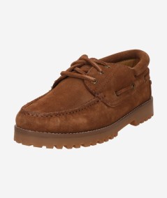 Zapatos coñac hombre Jack & Jones modelo 12285236 de cuero España