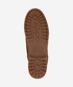 Zapatos coñac hombre piel nobuk estilo casual elegante España