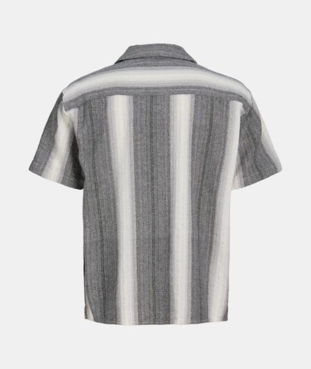 Camisa negra hombre Jack & Jones modelo 12289794 manga corta España