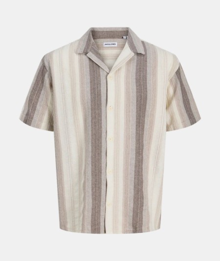 Camisa negra hombre corte holgado cómoda verano España